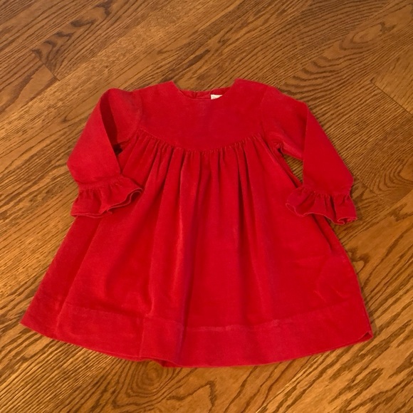 Petit Ami Other - Petit Ami Red Long Sleeve Dress